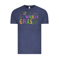 Vintage Denim it's mardi gras y'all Vintage Tee - MaliasSmallBusiness