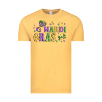 Vintage Mustard it's mardi gras y'all Vintage Tee - MaliasSmallBusiness