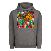 Pigment Tornado christmas donkeys Urban Hoodie - FaDigitalArtStudio