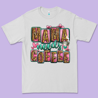 Mama Needs Coffee Mother's Day Premium Tee Designed By Jasminsmagicworld