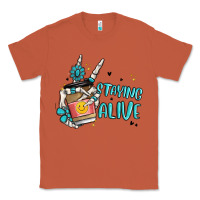 Copper staying alive Classic Tee - MaliasSmallBusiness