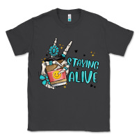 Smoke staying alive Classic Tee - MaliasSmallBusiness