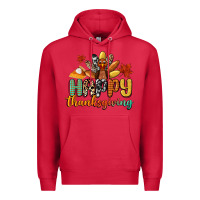 Cardinal happy thanksgiving Premium Hoodie - CowGirlArtShop