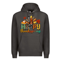 Smoke happy thanksgiving Premium Hoodie - CowGirlArtShop