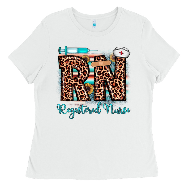Rn Registered Nurse Ladies Tee by JahusDesignShop | Teevron