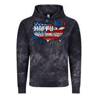 Cloud Black happy memorial day usa Vintage Hoodie - MaliasSmallBusiness