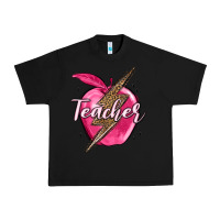 Black teacher lightning bolt valentine s day Urban Heavy Tee - MaliasSmallBusiness