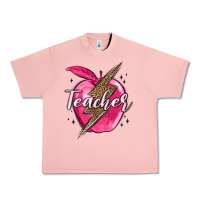 Salmon teacher lightning bolt valentine s day Urban Heavy Tee - MaliasSmallBusiness
