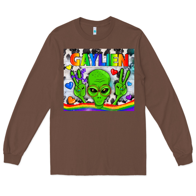 Lgbtq Gaylien Tumbler Long Sleeve Tee by BundleAndBundleShop | Teevron