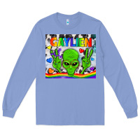 Colony Blue LGBTQ Gaylien Tumbler Long Sleeve Tee - BundleAndBundleShop