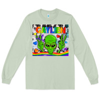 Matcha LGBTQ Gaylien Tumbler Long Sleeve Tee - BundleAndBundleShop