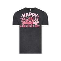 Vintage Black happy valentine's day Vintage Tee - MaliasSmallBusiness