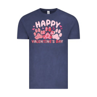 Vintage Denim happy valentine's day Vintage Tee - MaliasSmallBusiness