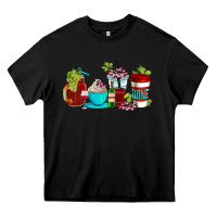 Black wine coffee cups Heavy Core Tee - AdoDesignShop