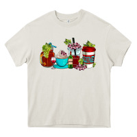 Cream wine coffee cups Heavy Core Tee - AdoDesignShop