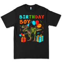 Black birthday boy t rex Premium Tee - Artiststas
