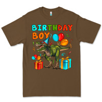 Cacao birthday boy t rex Premium Tee - Artiststas