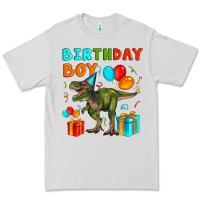 Dove Grey birthday boy t rex Premium Tee - Artiststas