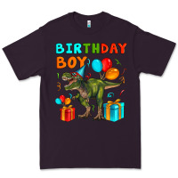Plum birthday boy t rex Premium Tee - Artiststas