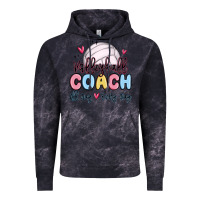 Cloud Black volleyball coach all day every day Vintage Hoodie - MaliasSmallBusiness