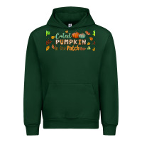 Forest Green cutest pumpkin in the patch lebbey glass Urban Hoodie - BundleAndBundleShop