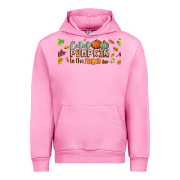 Fuchsia Pink cutest pumpkin in the patch lebbey glass Urban Hoodie - BundleAndBundleShop