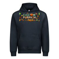 Navy cutest pumpkin in the patch lebbey glass Urban Hoodie - BundleAndBundleShop