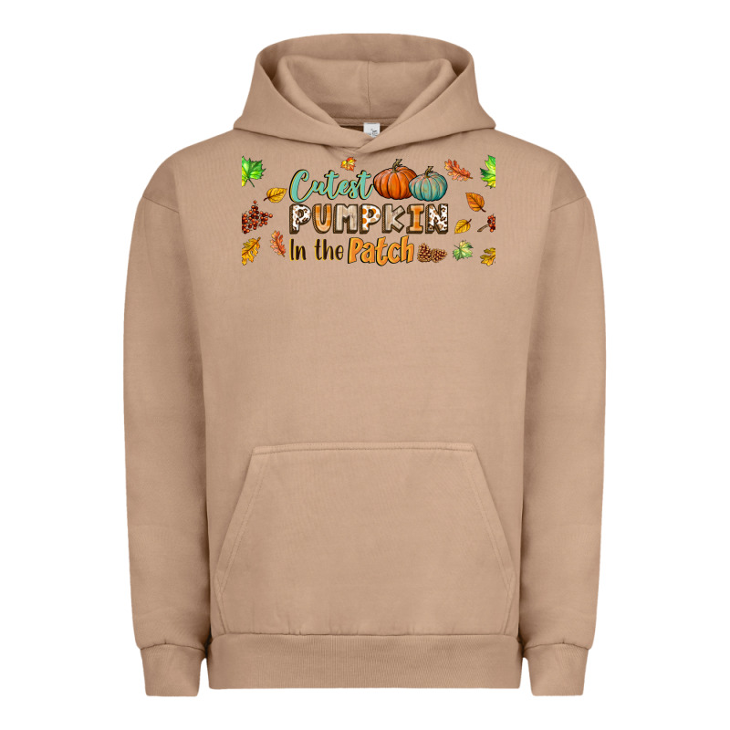 Cutest Pumpkin In The Patch Lebbey Glass Urban Hoodie by BundleAndBundleShop | Teevron