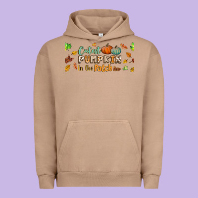 Cutest Pumpkin In The Patch Lebbey Glass Urban Hoodie Designed By Bundleandbundleshop