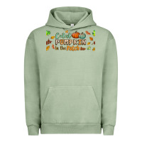 Pigment Oil Green cutest pumpkin in the patch lebbey glass Urban Hoodie - BundleAndBundleShop