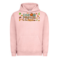 Pigment Salmon cutest pumpkin in the patch lebbey glass Urban Hoodie - BundleAndBundleShop