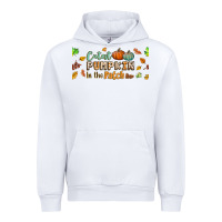 White cutest pumpkin in the patch lebbey glass Urban Hoodie - BundleAndBundleShop