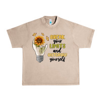 French Oak break your limits Urban Heavy Tee - MaliasSmallBusiness