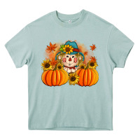Arona fall scarecrow with pumpkins Heavy Core Tee - Artiststas