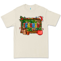 Bone christmas teacher and coffe cup with board Premium Tee - AdoDesignShop