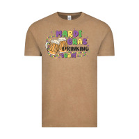Mardi Gras Drinking Team Vintage Tee | Teevron