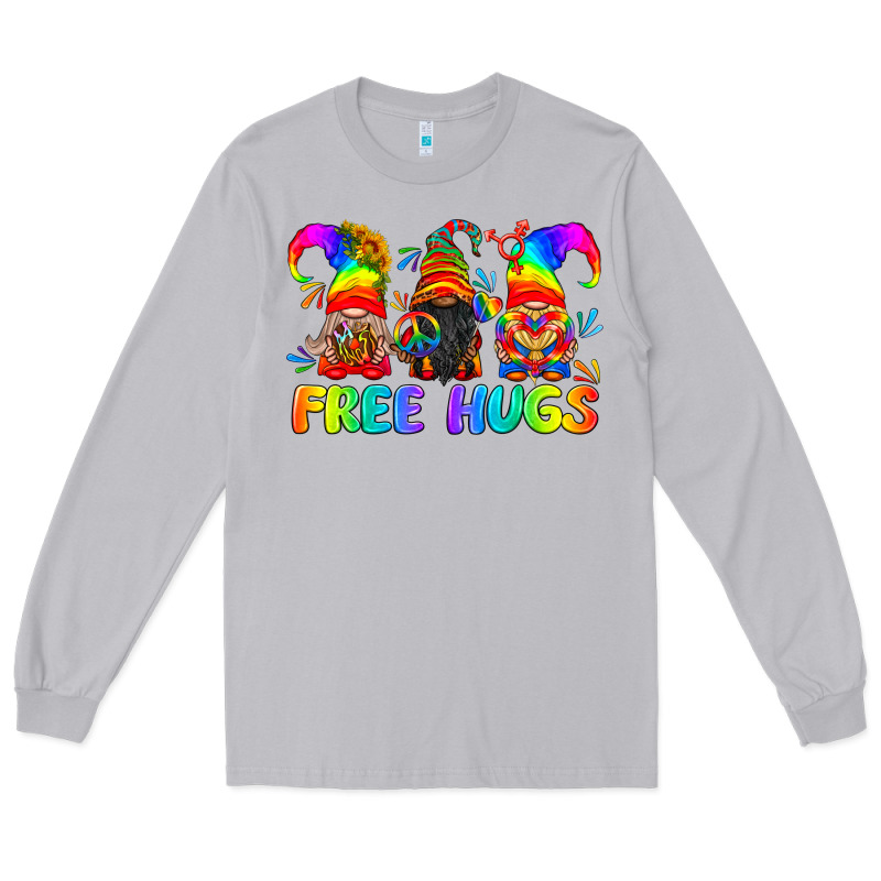 Lgbtq Free Hugs Gnomes Long Sleeve Tee by BundleAndBundleShop | Teevron