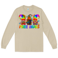 Mushroom LGBTQ Free Hugs Gnomes Long Sleeve Tee - BundleAndBundleShop
