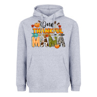 Heather Grey one thankful mama Heavyweight Hoodie - CowGirlArtShop