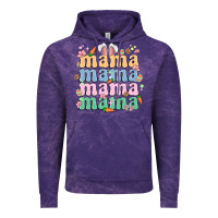 Cloud Purple easter mama Vintage Hoodie - MaliasSmallBusiness