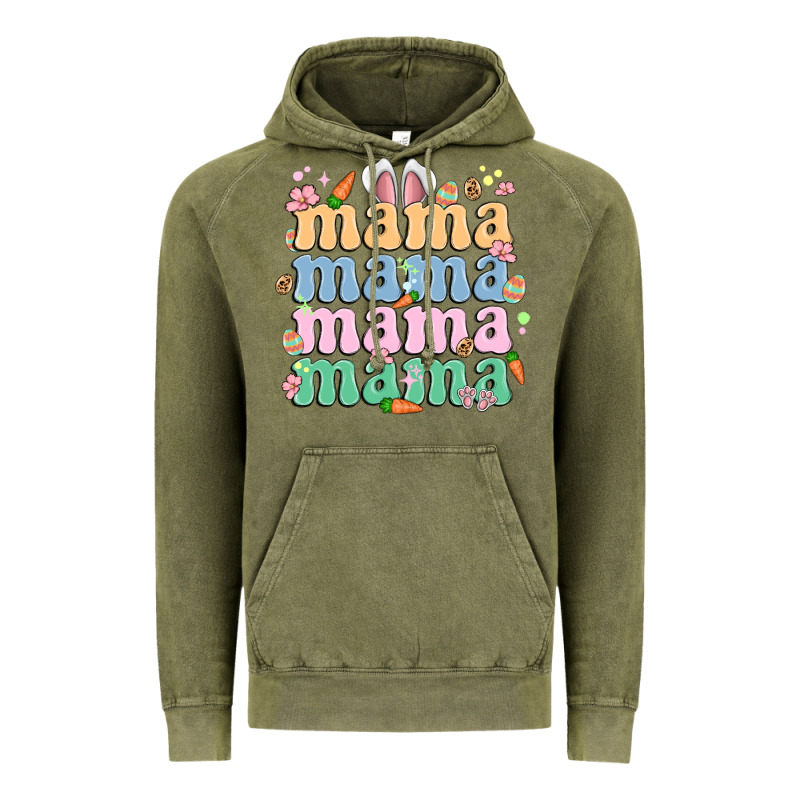 Easter Mama Vintage Hoodie by MaliasSmallBusiness | Teevron