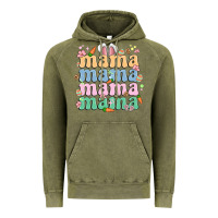 Vintage Olive easter mama Vintage Hoodie - MaliasSmallBusiness