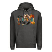 Charcoal Heather one thankful nurse Premium Hoodie - CowGirlArtShop