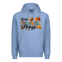 Colony Blue one thankful nurse Premium Hoodie - CowGirlArtShop