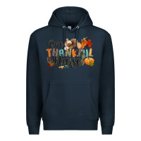 Navy one thankful nurse Premium Hoodie - CowGirlArtShop