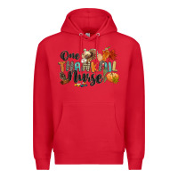 Red one thankful nurse Premium Hoodie - CowGirlArtShop