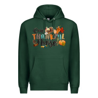 Sports Green one thankful nurse Premium Hoodie - CowGirlArtShop
