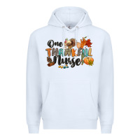 White one thankful nurse Premium Hoodie - CowGirlArtShop