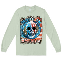 Matcha made in america skull Long Sleeve Tee - JahusDesignShop
