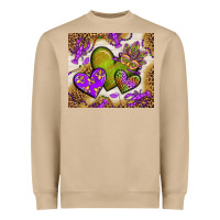 Mushroom mardi gras hearts tumbler bbs Heavyweight Sweatshirt - BundleAndBundleShop